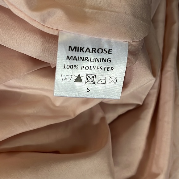 NWT Mikarose dusty rose empire waist dress size small - Picture 5 of 5